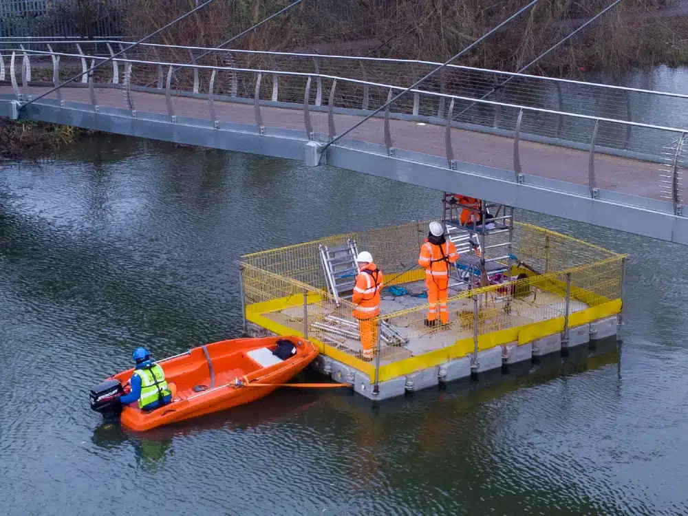 floating pontoon hire